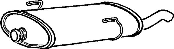 Klarius PG711C - Box With Tail Pipe