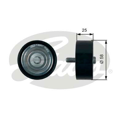 Gates DriveAlign Idler Pulley - T36407