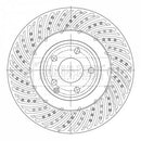 Borg & Beck Brake Disc Single Part No -BBD6102S