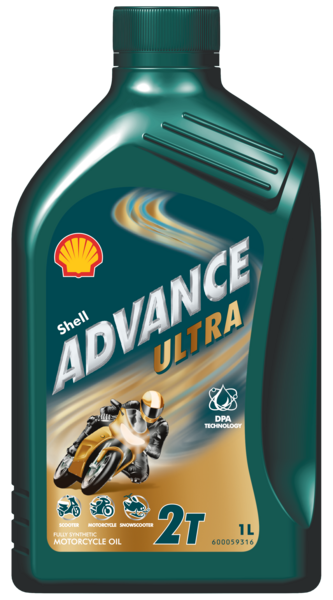 Shell Advance Ultra 2T - 1L engine oil