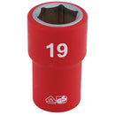 Draper Expert 19mm VDE 1/2" Insul. Socket - 31880
