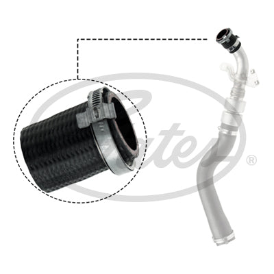 Gates Turbo Charger Hose - 09-0570