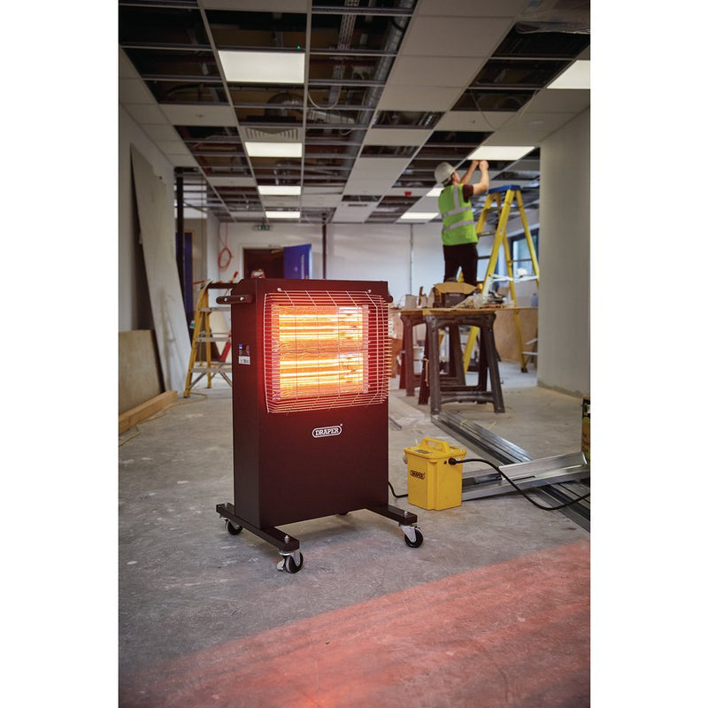 Draper 2.4Kw 110V Ired Rubyqtz Heatr - 4746