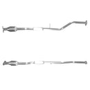 BM Cats Approved Petrol Catalytic Converter - BM91968H with Fitting Kit - FK91968
