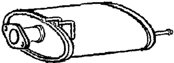 Klarius HA335G - Box With Tail Pipe Left Hand