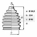 First Line Cv Joint Boot Kit Part No -FCB6422