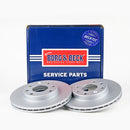 Borg & Beck Brake Disc Pair Part No -BBD4858