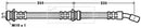 Borg & Beck Brake Hose Part No -BBH7008
