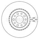 Borg & Beck Brake Disc Single Part No -BBD5930S