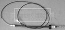 Borg & Beck Brake Cable - Front -BKB3407