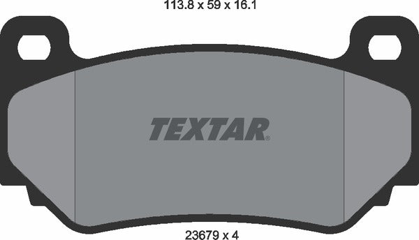 Textar Brake Pad Set - 2367901