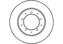 Disctech Brake Disc - Fits Land rover, Mazda - ABD3293 - Rear Axle