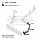 Borg & Beck Turbo Hose Part No -BTH1056