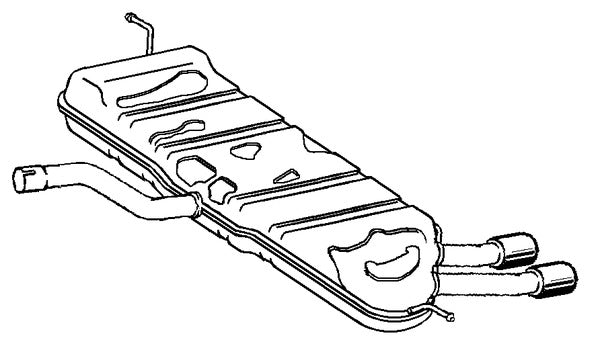 Klarius SK107G - Box With Tail Pipe