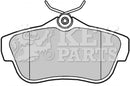 Key Parts Brake Pad Set -KBP2043