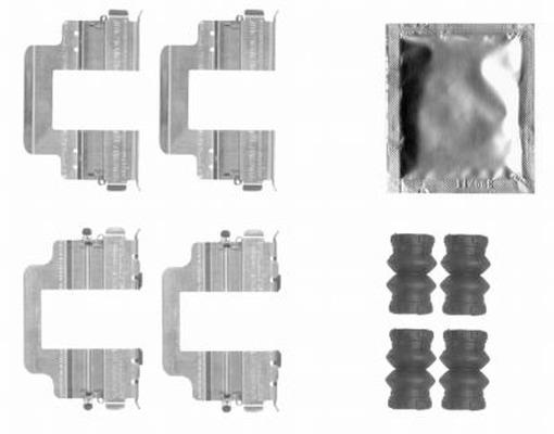 Mintex Brake Fitting Kit fits -Land Rover MBA1822 (also fits other vehicles)