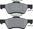 Textar Brake Pad Set - 2443901