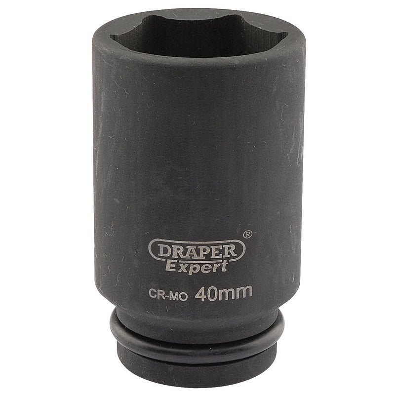 Expert HI-TORQ 6 Point Deep Impact Socket, 3/4" Sq Dr, 40mm