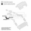 Borg & Beck Turbo Hose Part No -BTH1568