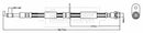 Borg & Beck Brake Hose Part No -BBH8721