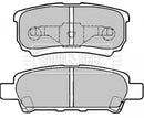 Borg & Beck Rear Brake Pad Set -BBP2003