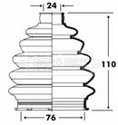 Borg & Beck Cv Joint Boot Kit Part No -BCB6081