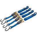 250kg Ratcheting Tie Down Straps (5M x 25mm) (4 Piece) - 60965
