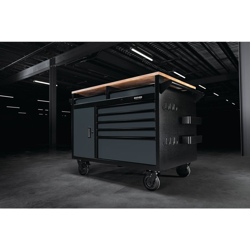 Draper 48" 14 Drawer Multi-Funct Grey - 8251