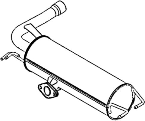 Klarius TY696M - Box With Tail Pipe