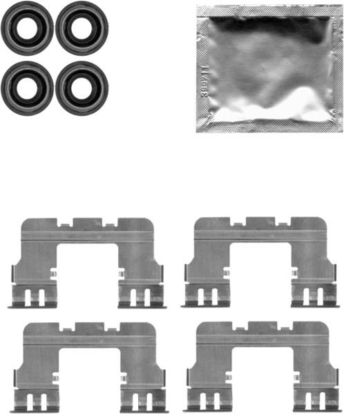 Textar Brake Pad Fitting Kit - 82513700