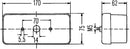 HELLA 2BE 002 582-031 Direction Indicator - Halogen - 12V