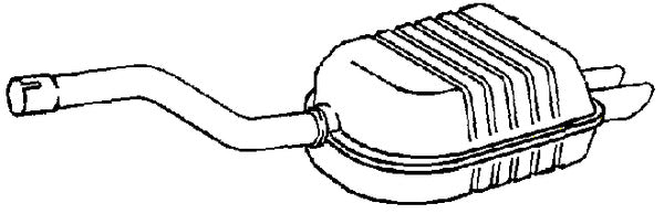 Klarius VW949P - Box With Tail Pipe