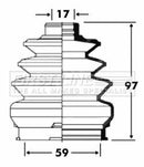 First Line Cv Joint Boot Kit Part No -FCB2894