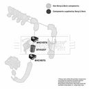 Borg & Beck Turbo Hose Part No -BTH1257