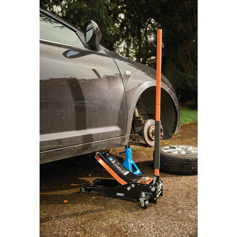 Draper 3T Trolley Jack Orange - 28494