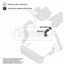 Borg & Beck Turbo Hose Part No -BTH1317