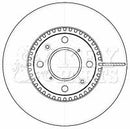 Key Parts Brake Disc Pair Part No -KBD4537