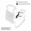 Borg & Beck Turbo Hose Part No -BTH1662