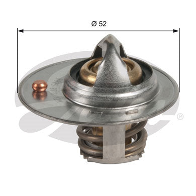 Gates Thermostat, coolant - TH49087G1