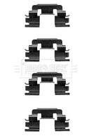 Borg & Beck Fitting Kit - Pads Part No -BBK1298