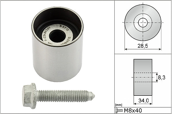 INA Deflection/Guide Pulley - Timing Belt - Part No - 532019710