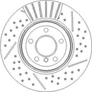 Disctech Brake Disc - Fits Bmw - ABD3440 - Rear Axle