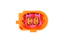 HELLA 8ET 358 095-281 Mass Air Flow Sensor - 4-pin connector - Pipe-neck