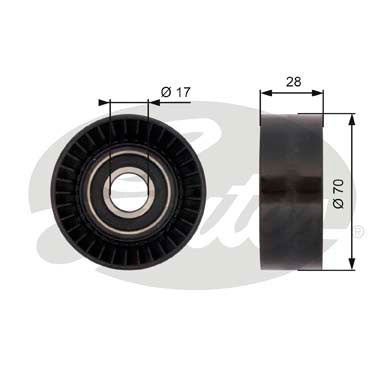 Gates DriveAlign Idler Pulley - T36379
