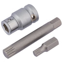 Draper Expert XZN Bit & Holder Set 3PC. - 83566