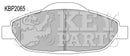 Key Parts Brake Pad Set -KBP2065