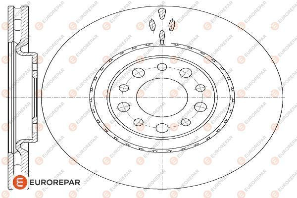 Eurorepar Brake Disc - 1622806980