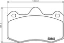 Mintex Brake Pad Set fits -Lotus MDB3278 (also fits other vehicles)