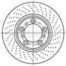 Borg & Beck Brake Disc Single Part No -BBD6064S