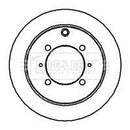 Borg & Beck Brake Disc Pair Part No -BBD4196
